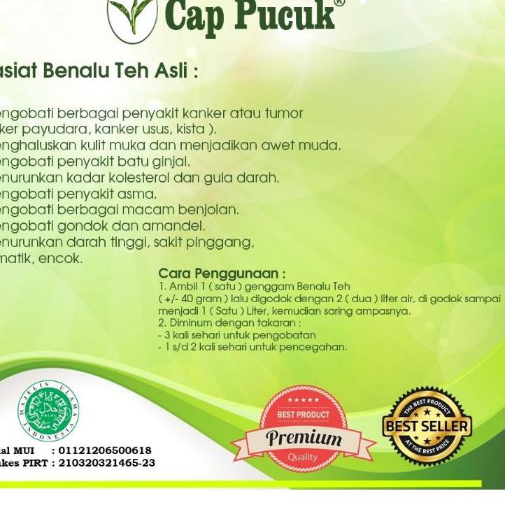 

10.10 Terlaris BENALU TEH ASLI CAP PUCUK !!