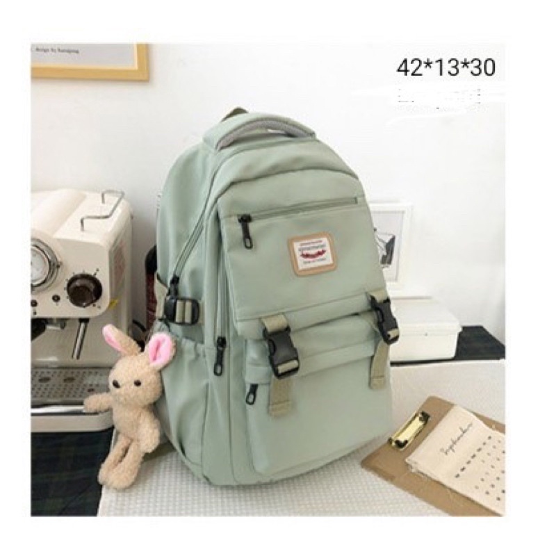 Tas Ransel wanita tas backpack korean style tas doughnut tas ransel anak wanita tas sekolah anak tas ransel korea tas ransel polos simple