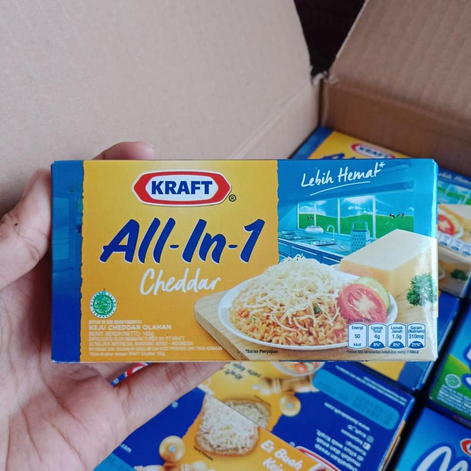 

Cuma hari ini--Keju Kraft All in One 165gr