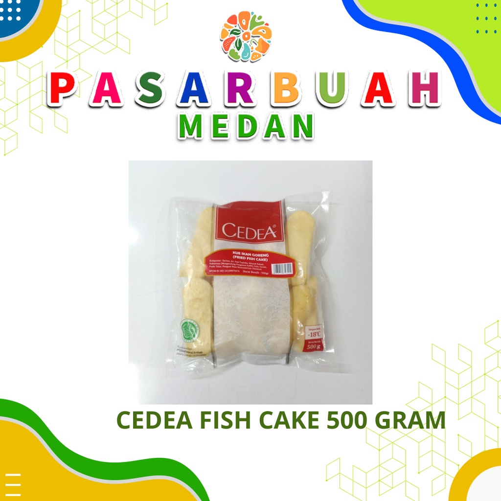 

Distributor CEDEA FISH CAKE 500 GRAM - Pasar Buah Medan
