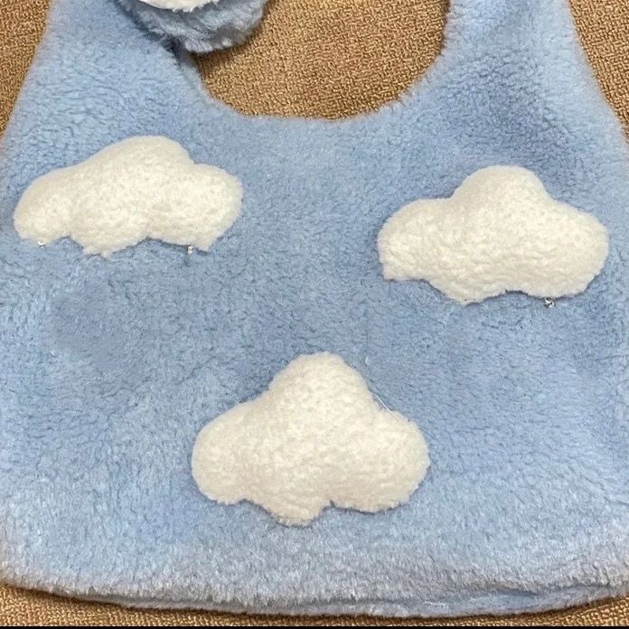 ◇Sera tas tangan biru mewah musim gugur dan musim dingin baru tas wanita ceruk tas jinjing mewah berkapasitas besar diagonal