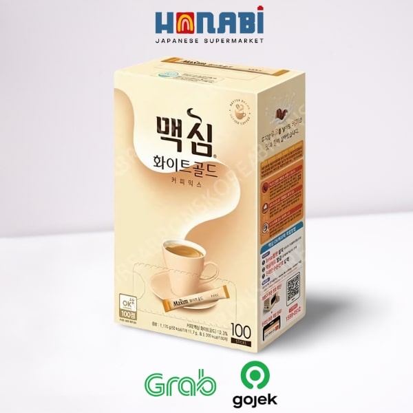 

Dongsuh Maxim White Coffee Mix 1Kg - Kopi Mix 100pcs Made In Korea