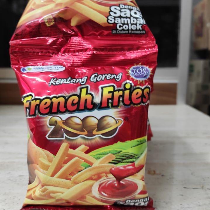 

ㆊ French Fries 2000 8 gram (1 renceng isi 10 pcs) HOT ITEM 2396 ♛
