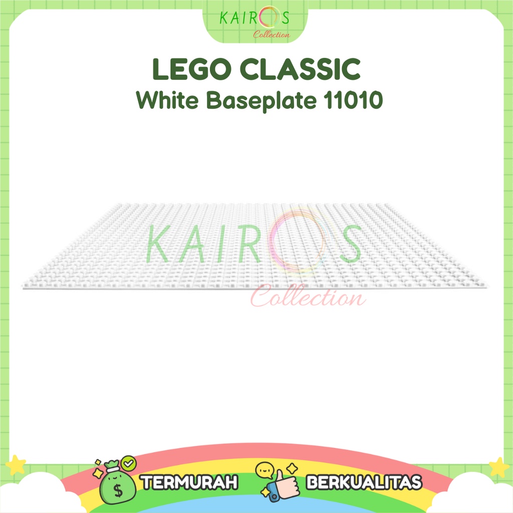 Lego Classic: White Baseplate (11010)