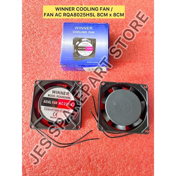 WINNER COOLING FAN /  FAN AC RQA8025HSL 8CM x 8CM