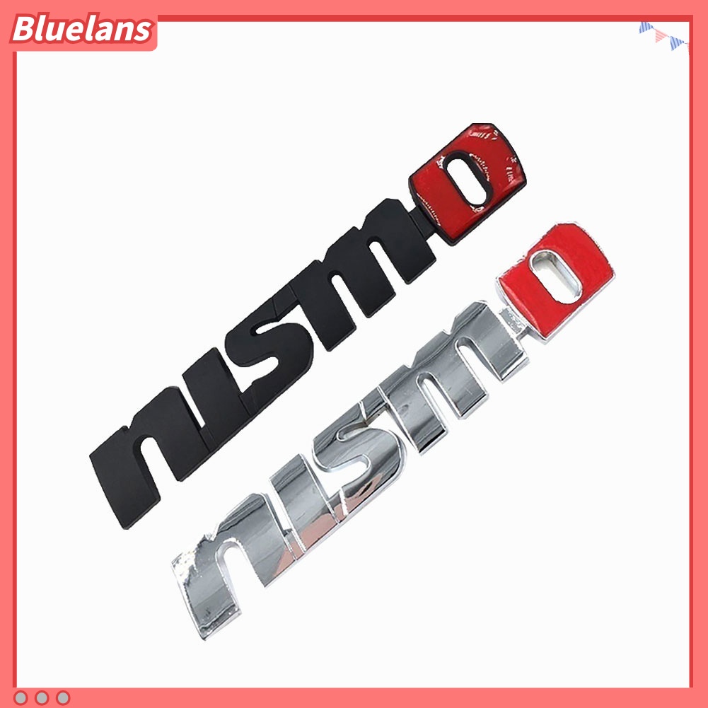 Stiker Emblem Logo NISMO Bahan Metal Untuk Dekorasi Grill Depan Mobil