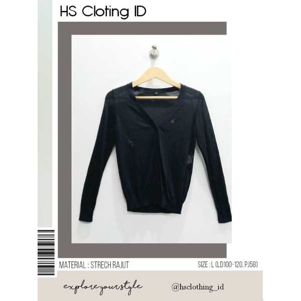 Reject Sale Uniqlo (Defect Lubang Kecil Tdk Kasat Mata)