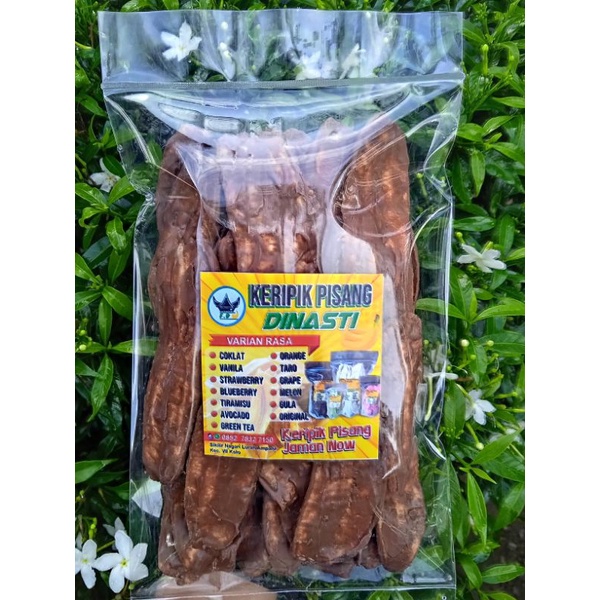 

Keripik Pisang Dinati(lumer coklat)
