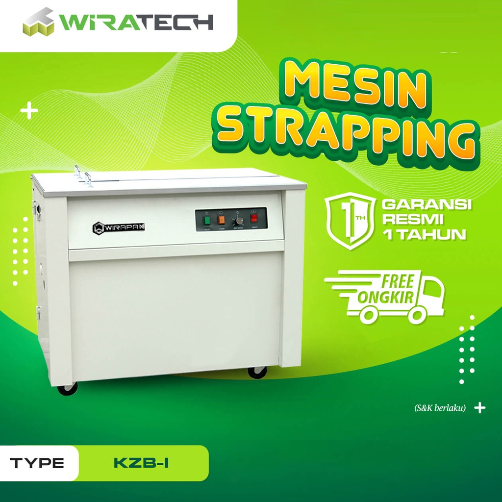 WIRAPAX Strapping Automatic KZB-I Strapping Band - Mesin Pengikat Tali Strapping Band