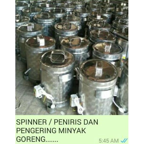 Best Seller Spinner Besar Mesin Peniris Pengering Minyak Goreng Elektrik Kerupuk Diskon