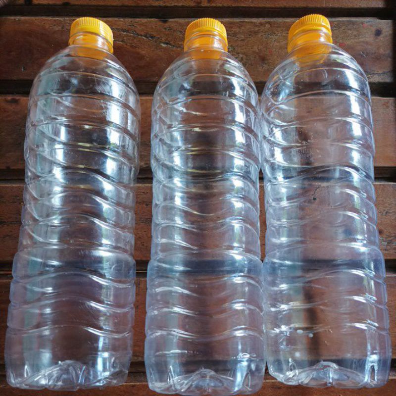 Botol plastik bekas 1 liter