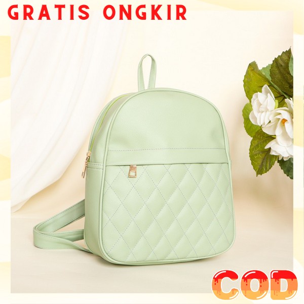 Rangsel Kasual Cewk Kekinian Taa Bahu Travelling Bahan Tebal Tad Skolah Casual Cwe Import Backpack S
