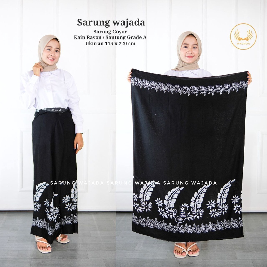 SARUNG BATIK PEKALONGAN / SARUNG WANITA SANTRI PUTRI /  SARUNG BATIK AQIL / SARUNG GOYOR