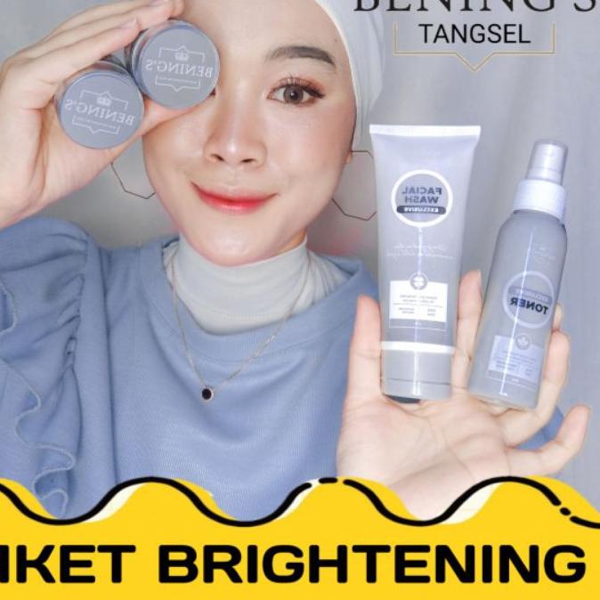 BENING SKINCARE DR OKY PRATAMA PAKET BRIGHTENING/BENINGS CLINIC/BENING SKINCARE