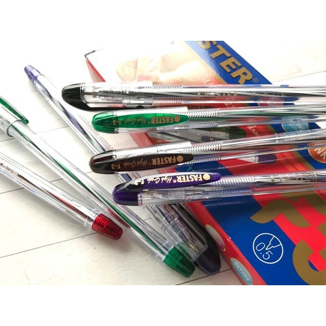 

BOLPEN FASTER HITAM F3 ISI 12/PULPEN/BOLPOINT