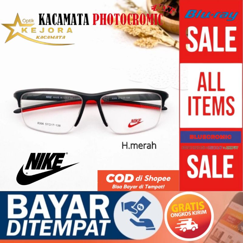 Kacamata Pria Photocromic Minus Sporty - Kacamata Minus Pria