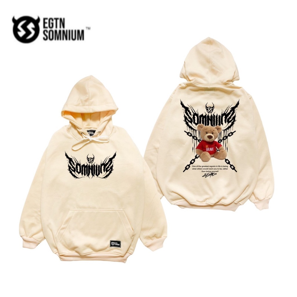 JAKET SWEATER HOODIE DISTRO PRIA WANITA CREAM ORIGINAL EIGHTY NINE / SWEATER HOODIE PRIA / HOODIE UNISEX EGTN TERBARU