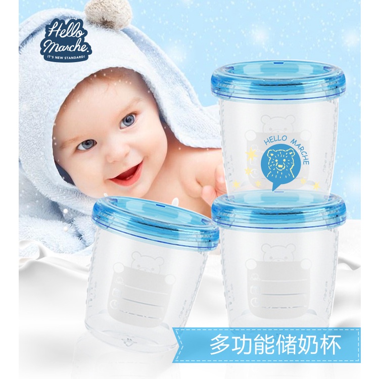 Tempat penyimpanan asi mpasi bayi baby food container 180 ml