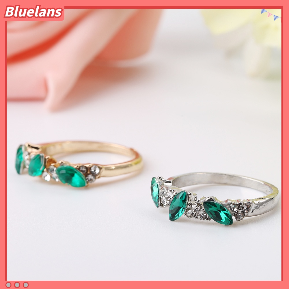 Bluelans Women Elegant Vintage Rhinestone Finger Knuckle Ring Gift Fashion Jewelry