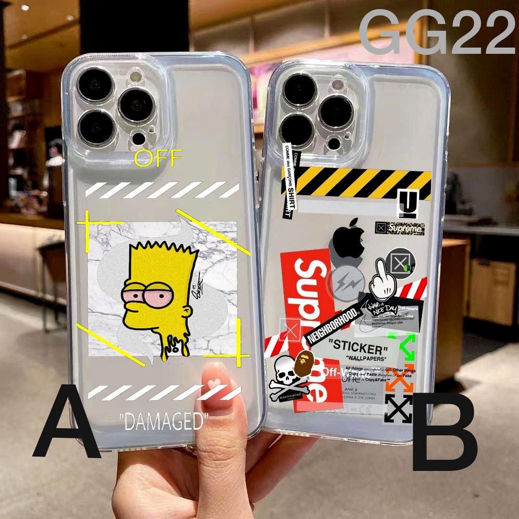 GG22 Softcase Casing for Vivo T1 V20 V20se V23 V23e V25 V25e Pro Y02 Y12 Y15 Y16 Y17 Y15s Y20 Y20i Y12s Y21 Y21s Y22 Y22s Y30 Y30i Y33s Y35 Y50 Y55 Y75 Y91c Y91 Y93 Y95 5G