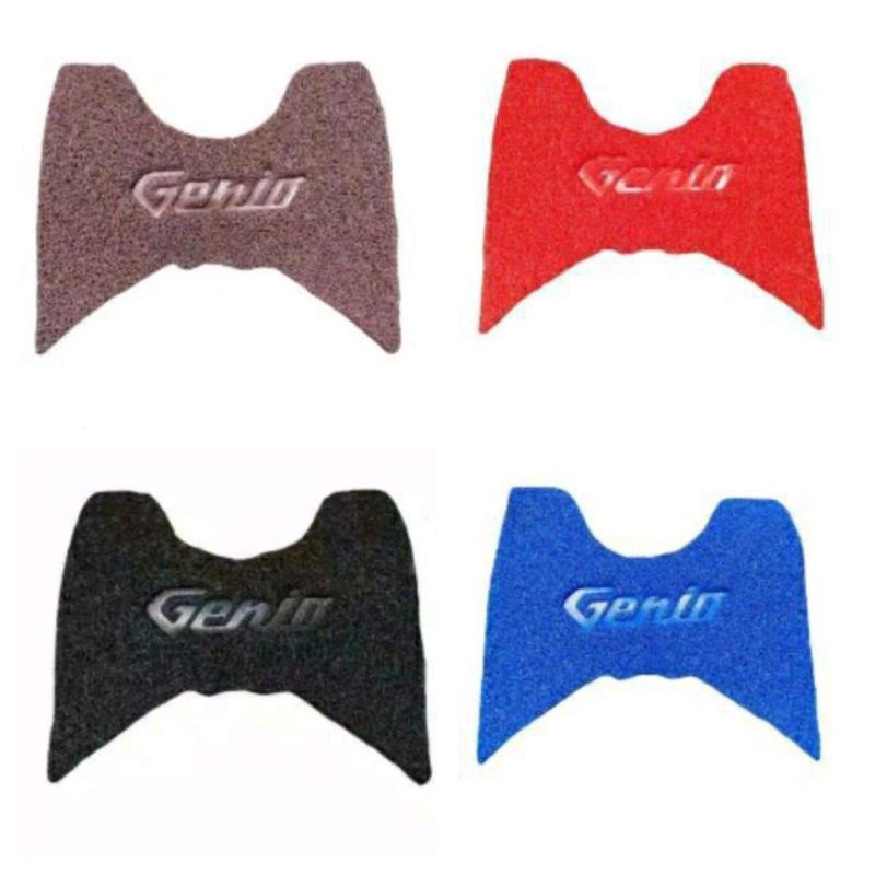 pijakan karpet motor genio / alas kaki pijakan serabut genio
