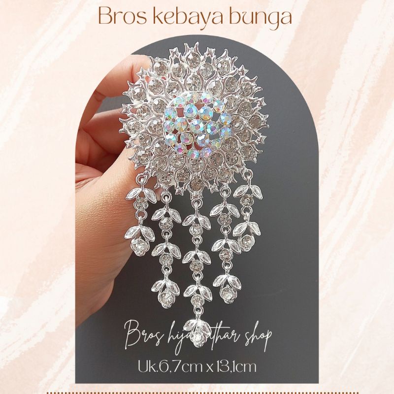 Bros kebaya gold/bros kutubaru/bross kutu baru/ bros jumbo/ bros pengantin