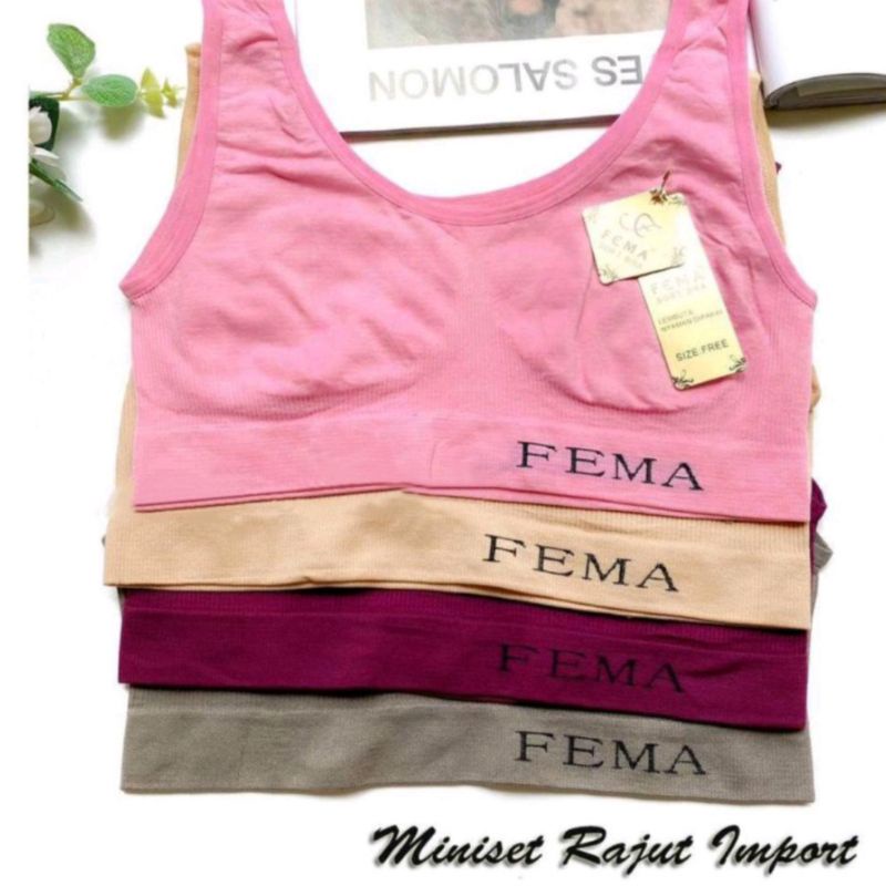 Miniset Bra Rajut Fema 808 Remaja Import