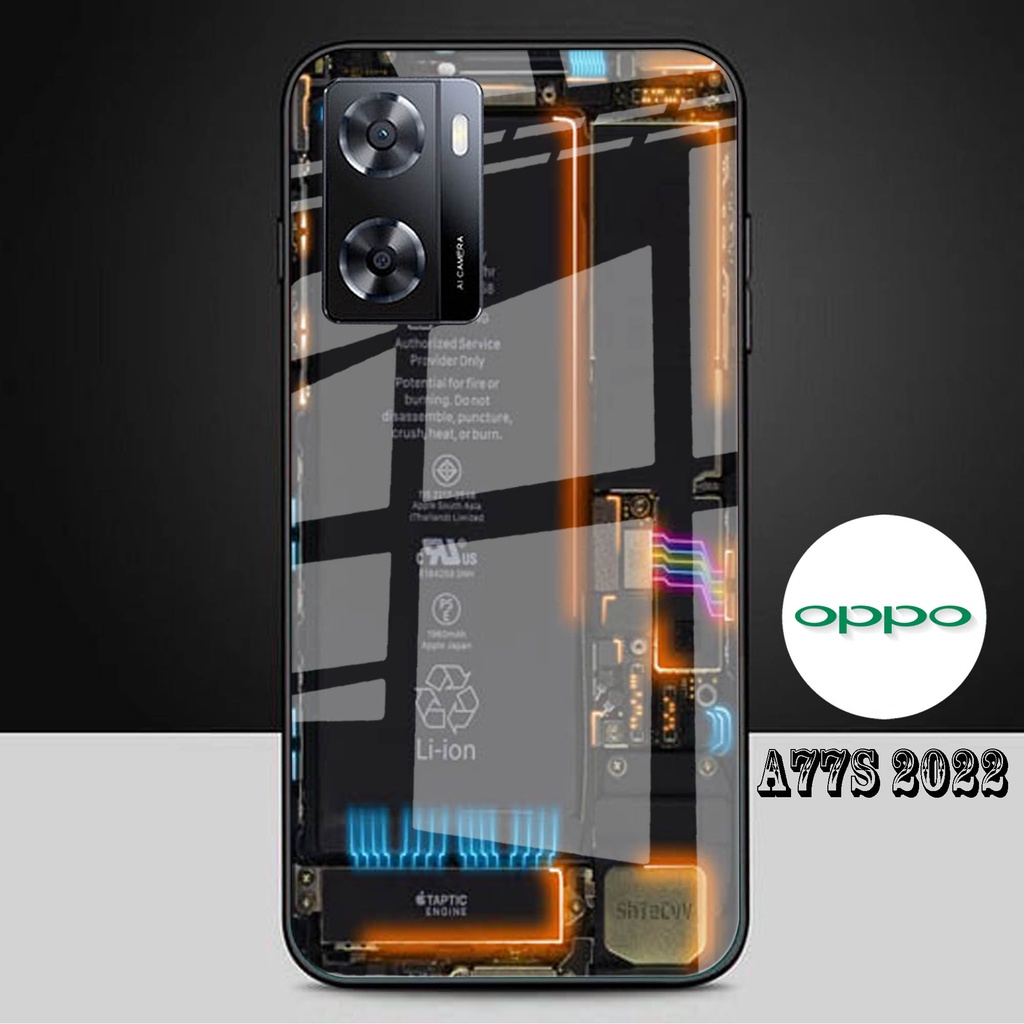[A10] Case Oppo A77S / Softcase Kaca Kilau Oppo A77S / Casing Handphone Oppo A77S / Case Oppo A77S -