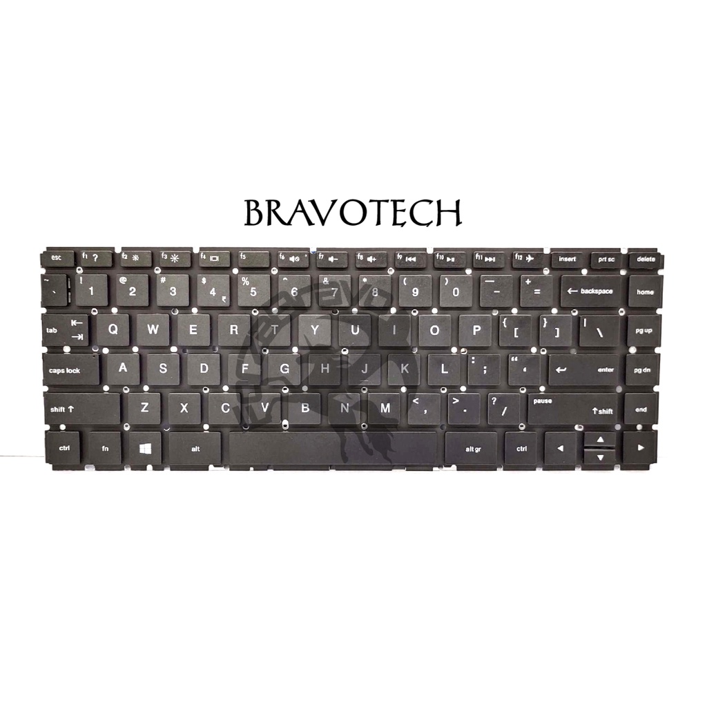 Keyboard Laptop Notebook  Hp Pavilion 14-bw 14-bw001au Series Black