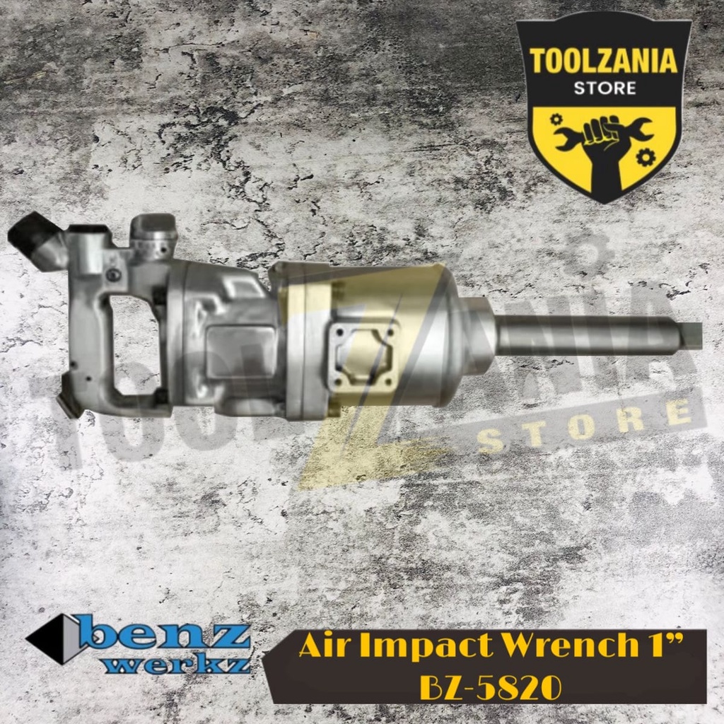 Mesin kunci pas angin 1" air impact wrench 1 inch benz werkz BZ-5820