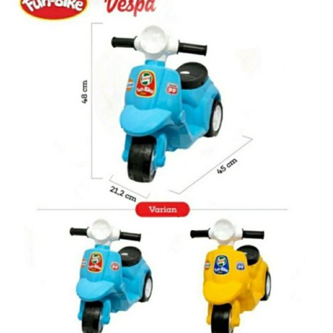 Mainan Motor Vespa Fun Bike Vespa Anak