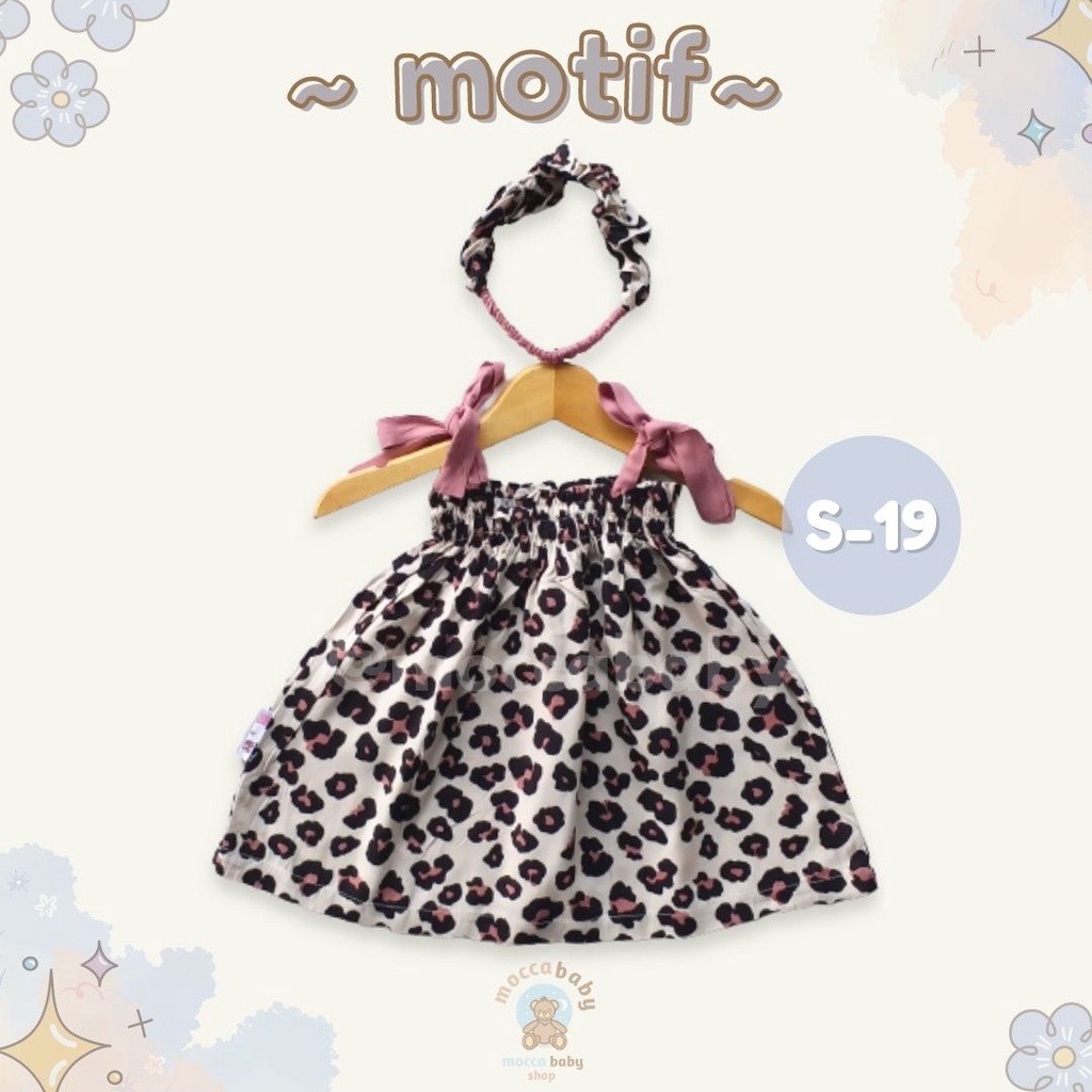 MBSS - BBB NICOLE summer dress bayi rayon bonus headband scrunchie new2