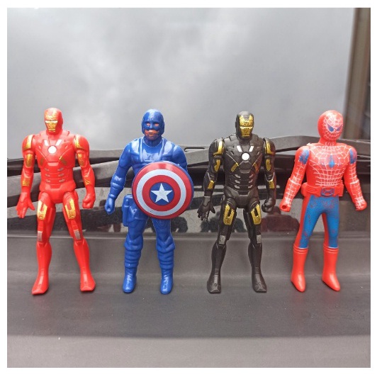 2020-2 MAINAN ACTION FIGURE AVENGERS END GAME - KOLEKSI MAINAN SUPER HERO ANAK 4 PCS