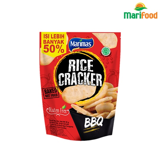 

Marimas Rice Crackers BBQ Extra 50%