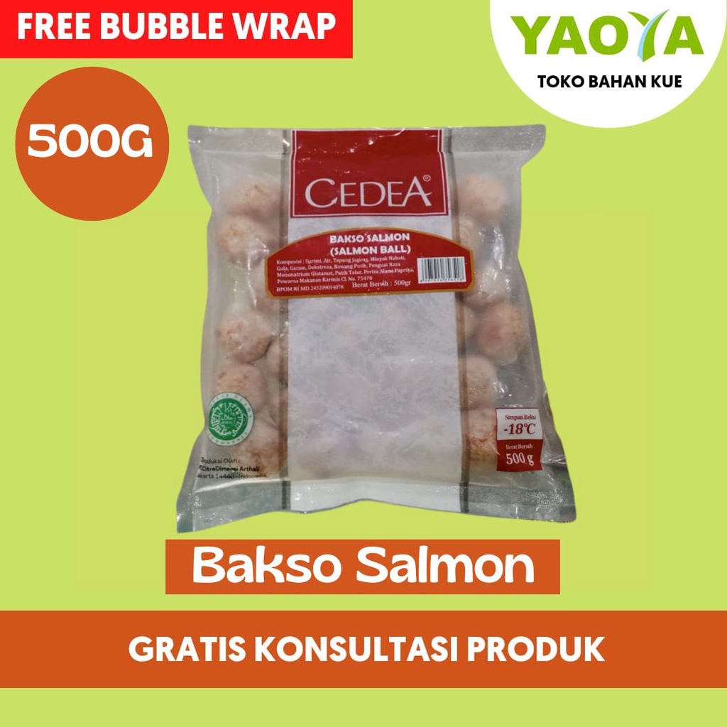

CEDEA BAKSO SALMON 500G