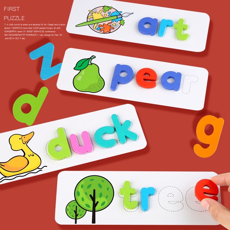 [ BISA COD ] MAINAN EDUKASI ANAK SPELLING GAME PAKET KOMPLIT