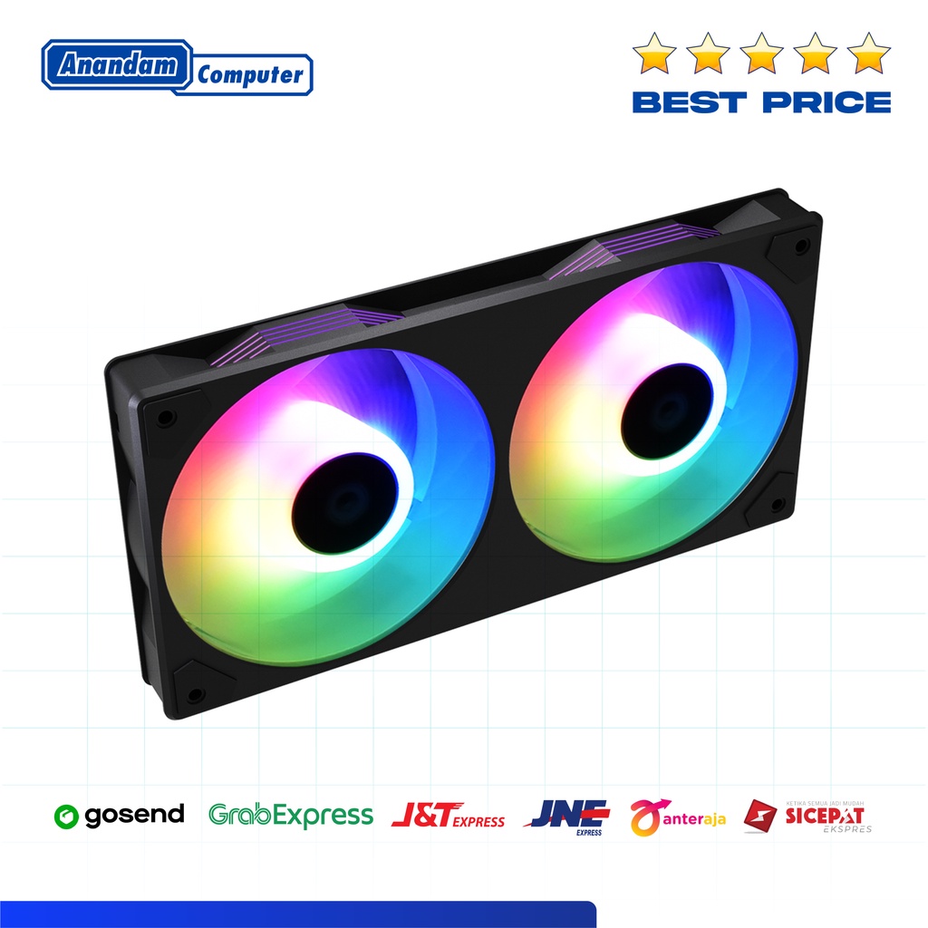 ID-COOLING ICEFAN 240 ARGB 240mm Addressable LED Sync PWM Fan