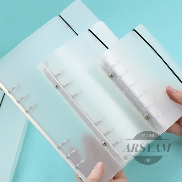 

Cover Binder Buku Catatan Jurnal Harian Notebook Spiral Ring Ukuran A7