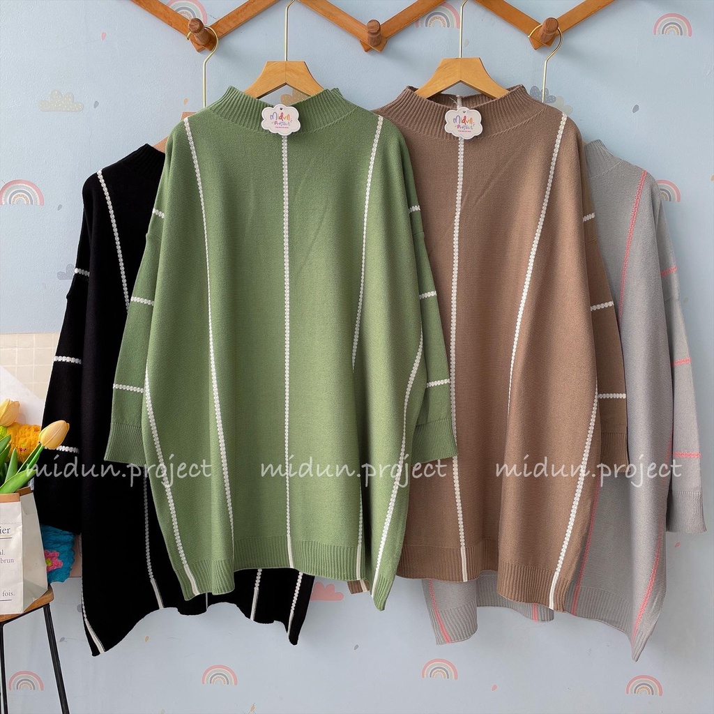 SAFIRA KNIT OVERSIZE | BLOUSE RAJUT OVERSIZE