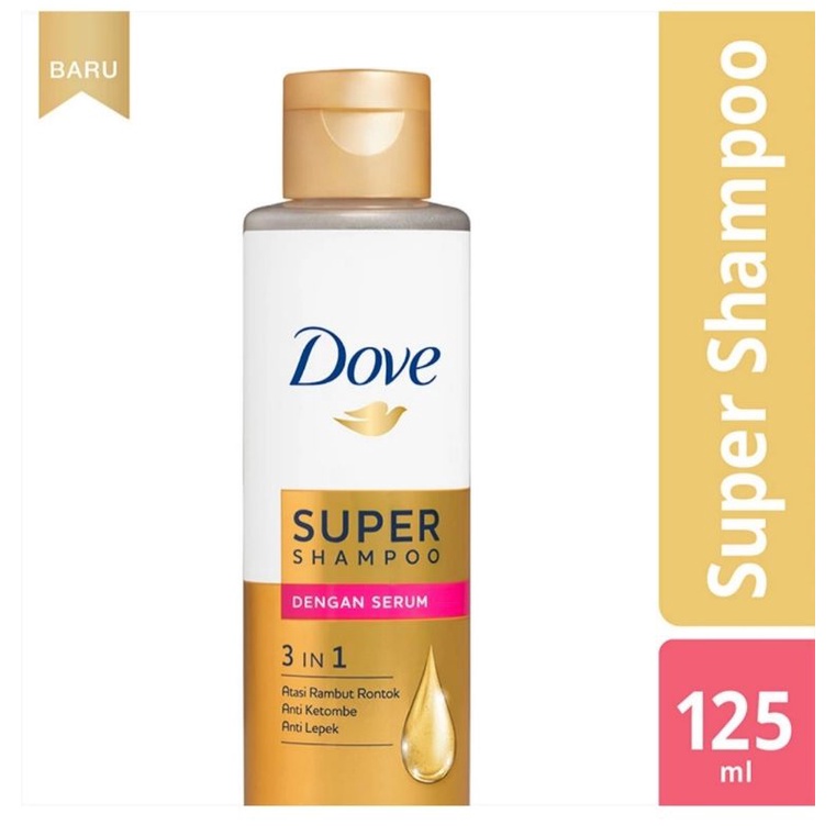 DOVE 3 In 1 Super Shampoo 125 ML