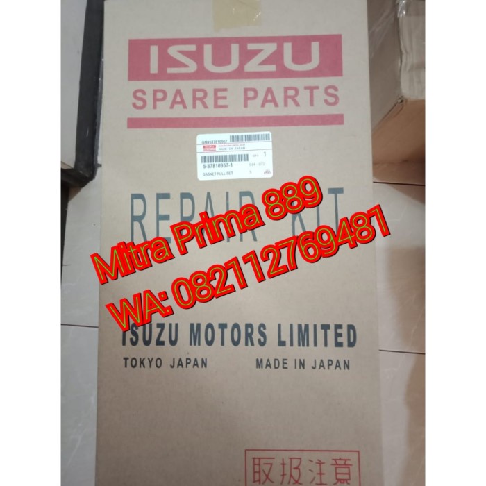 Paking Packing Gasket Full Set Isuzu Panther Touring Original JAPAN