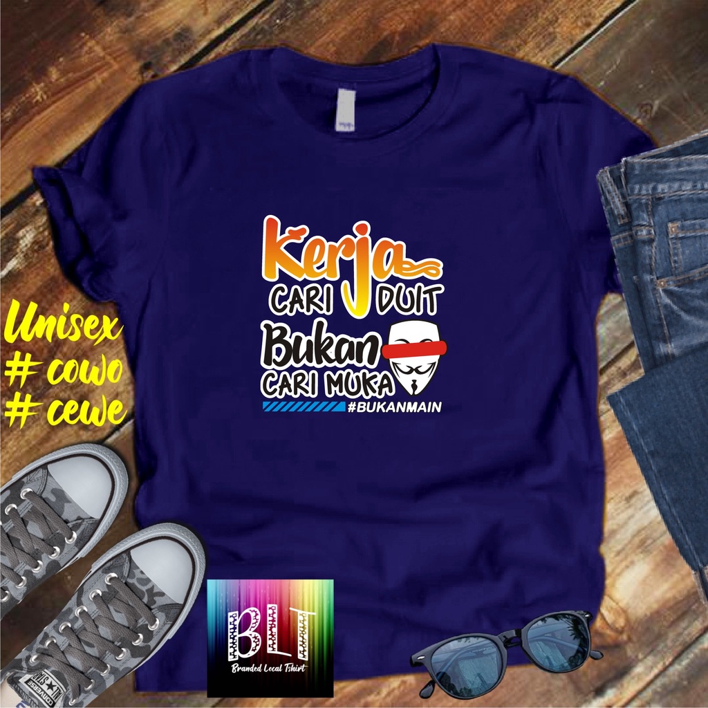 Cod/Promo Diskon Kaos DTF kERJA CARI DUITlolos  Kaos Terlaris Kualitas Terjamin/Kaos Murah/Kaos Cotton 30s/Kaos katun/Pakaian Pria pakaian Wanita/Kaos Distro Pria/Kaos Pakaian Pria Dan Pakaian Wanita/Kaos Kata2 Lucu/Kaos Viral/Kaos Promo/Best Seller