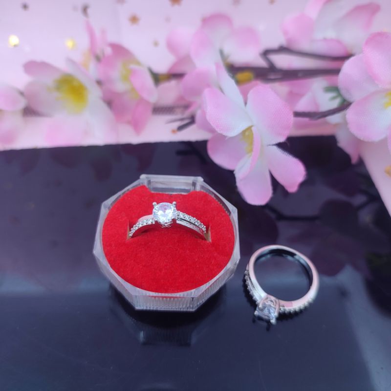 Cincin Permata silver