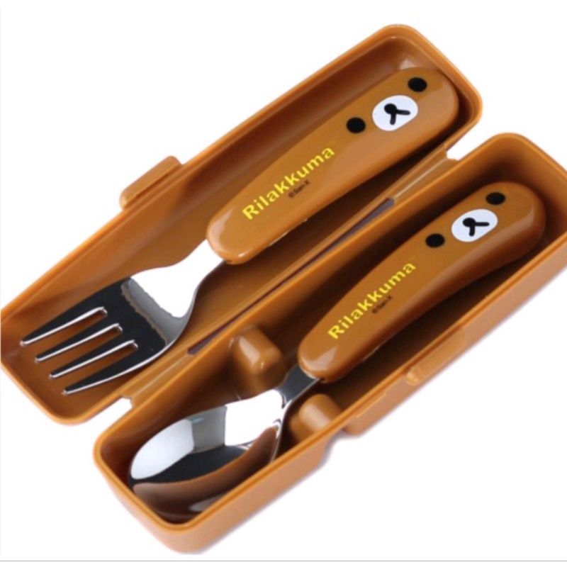 Rilakkuma sendok garpu