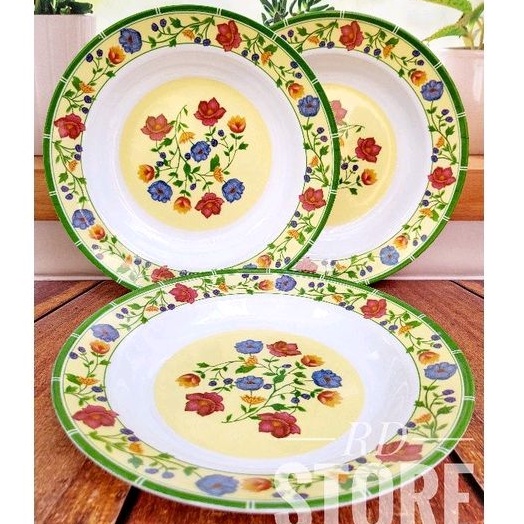 PROMO 3.PCS PIRING MANKAN MOTIF MELAMINE