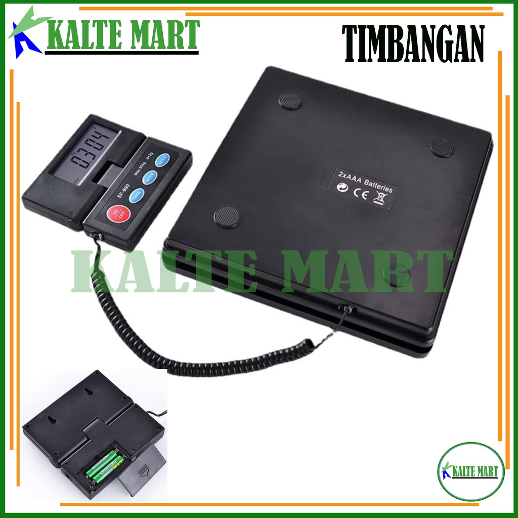 Timbangan Digital 50kg 1gram Timbangan Laundry Timbangan Buah dan Sayuran Timbangan Counter Timbangan Barang Paket