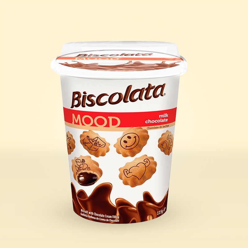 Biscolata Mood Milk Choco 115g