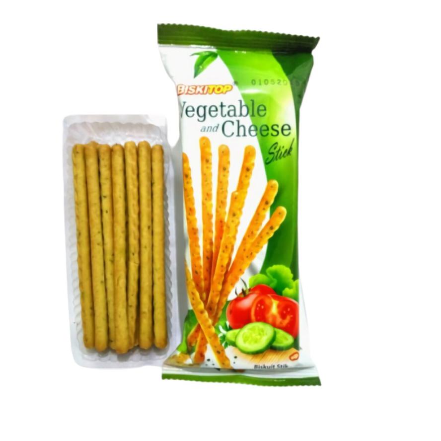 

10.10 Flash Sale BISKITOP - (1 DUS) VEGETABLE STICK 50g Biskuit Anak Snack Cemilan Murah Sayuran Keju Biscuit Asin !!