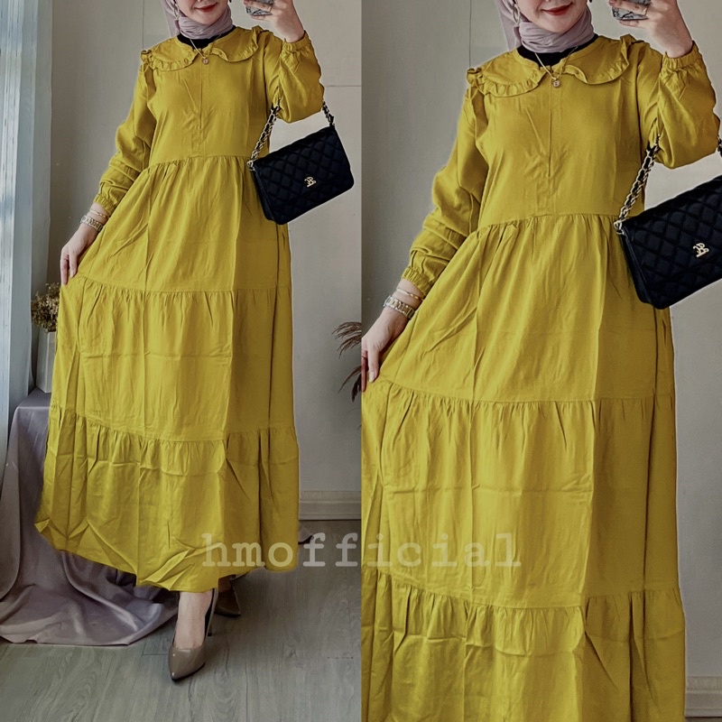Naura Gamis Twill Ori