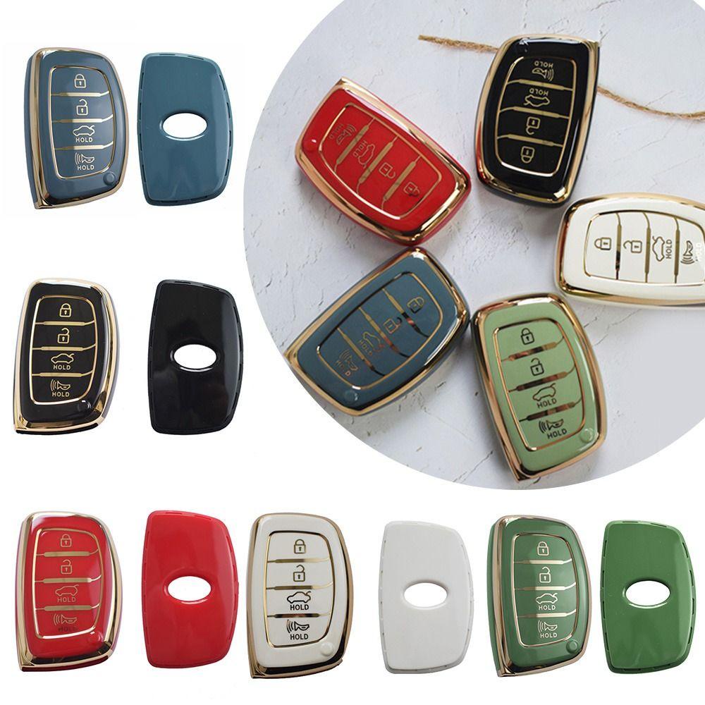 Top Remote Key Case New Aksesoris Mobil Skin Key Fob Cover